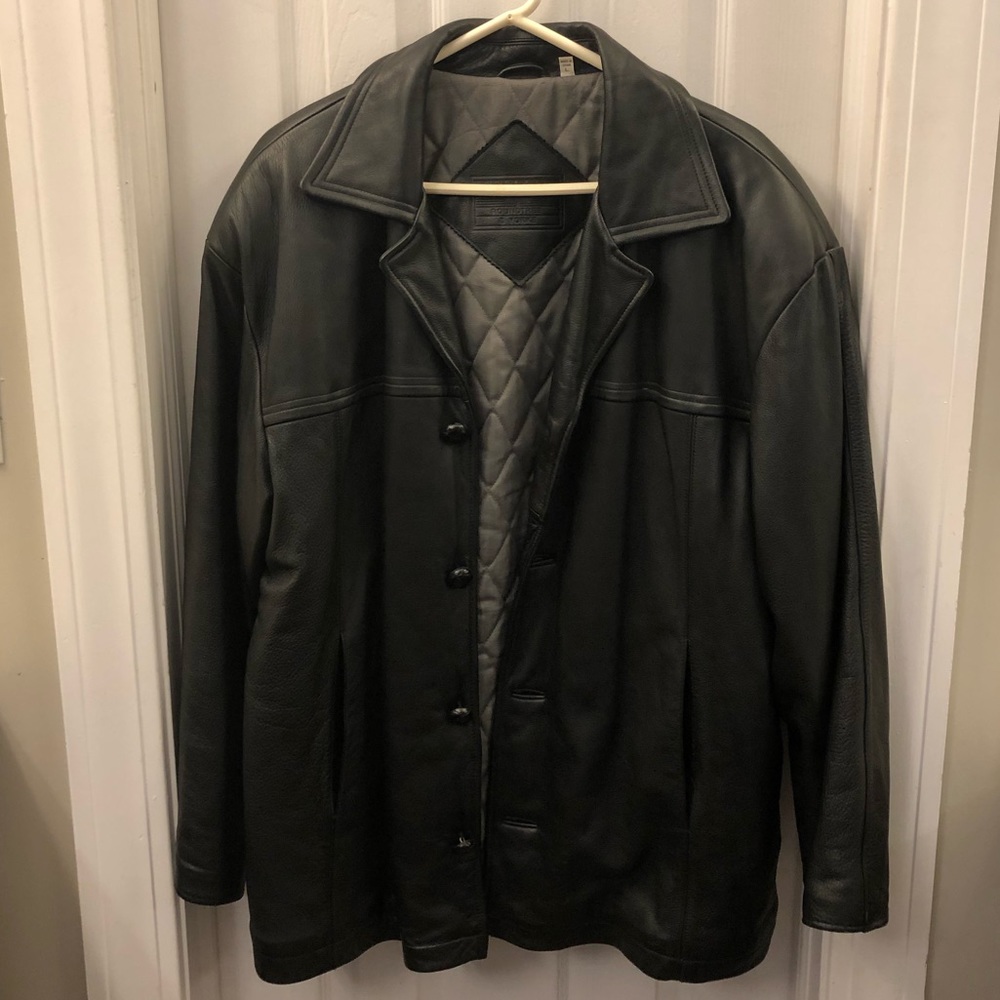 Leather jacket